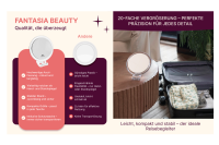 Fantasia Hand und Stellspiegel Acryl 20fach...