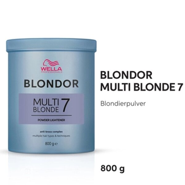 Wella Blondor Multi Blonde 800 g staubfreies Blondierpulver