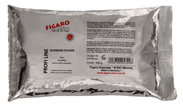 Figaro ProfiLine Blondierpulver blau 500 g