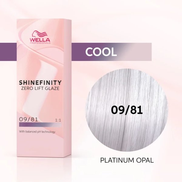 Wella Shinefinity 60 ml 09/81 Platinum Opal