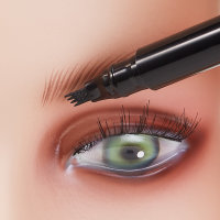 Belle Madame 4-Tip Augenbrauenstift mittelbraun Eyebrow Pen