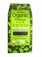 Organic Colour Me Soft Black 100 g Pflanzenhaarfarbe mit 100% Grauabdeckung