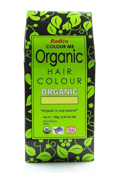 Organic Colour Me Dark Braun 100 g Pflanzenhaarfarbe mit 100% Grauabdeckung