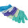 Gesichts-Massage Handschuhe Nylon farbl. sortiert