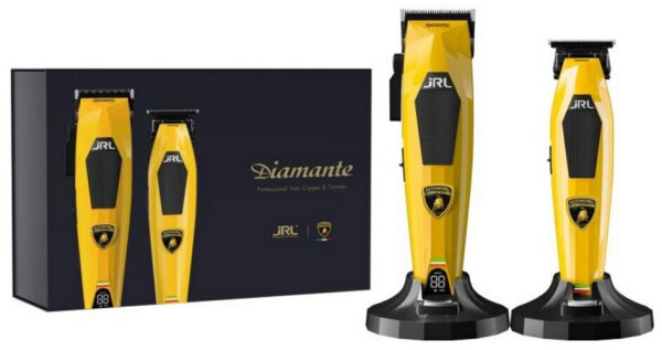 JRL Diamante Clipper & Trimmer Combo Kit gelb DI2025Y