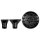 JRL Forte Pro 2020H Haartrockner Combo Kit schwarz