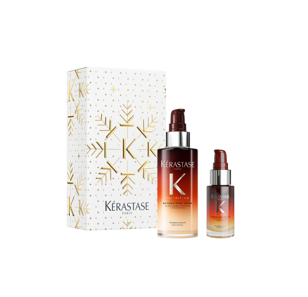 Kérastase Nutritive 8H Magic Night Serum Geschenkset 90 ml + 30 ml Nachtserum