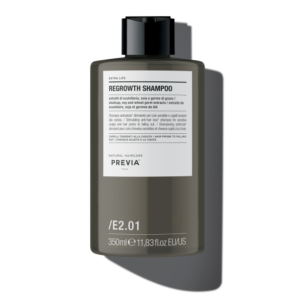 Previa Extra Life E2.01 Regrowth Shampoo 340 ml