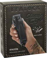 Efalock Classic Style Clipper schwarz Haarschneidemaschine