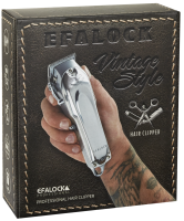 Efalock Vintage Style Clipper chrom Haarschneidemaschine