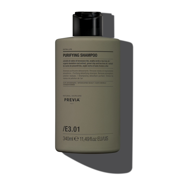 Previa Extra Life E3.01 Purifying Shampoo 340 ml