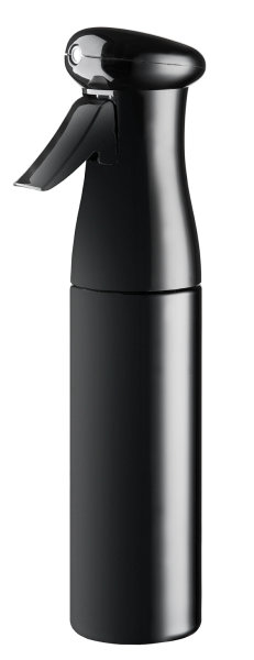 Sprühflasche Comair Aqua Power schwarz 250 ml Wassersprühflasche mit Auto-Spray-Funktion