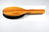Keller Haarbürste Oval 9 Reihen aus Olivenholz mit...