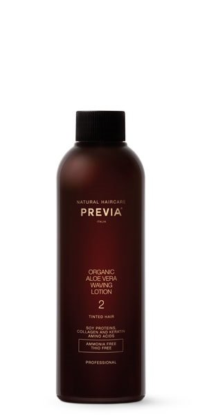 Previa Organic Waving Lotion 2 Tintetd Hair 200 ml
