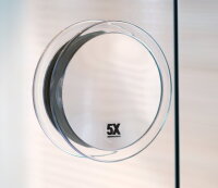 Spiegel Acryl 5-fach Vergrößerung mit...