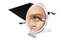 Stand- und Handspiegel Acryl 10fach 13,3 cm