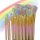 Lidschattenpinsel Synthetic Haar Colorgriff 17,5cm Rainbow Pastel