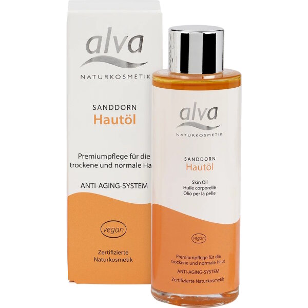 Alva Sanddorn Hautöl 100ml vegan
