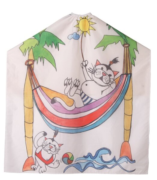 Kinderumhang Cats 95x130 Kinderschneideumhang