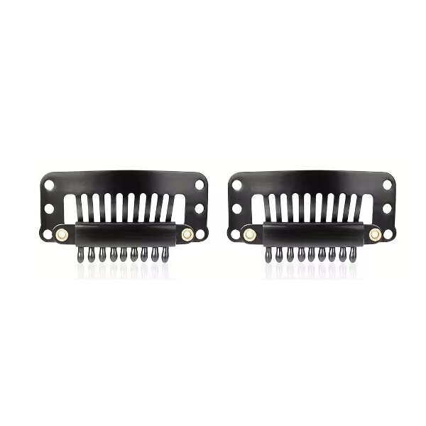 Hair Clips Toupetclips 3,2 cm 2 Stück schwarz
