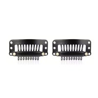 Hair Clips Toupetclips 3,2 cm 2 Stück schwarz