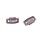 Hair Clips Toupetclips 3,2 cm 2 Stück braun