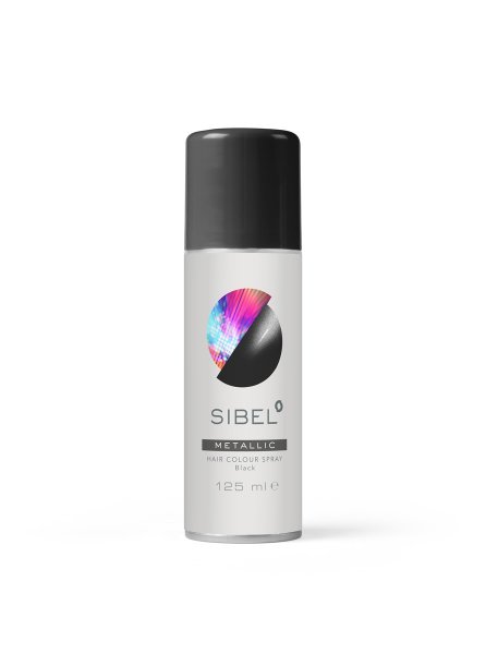 Sibel Hair Colour Farb-Spray Metallic Schwarz 125ml